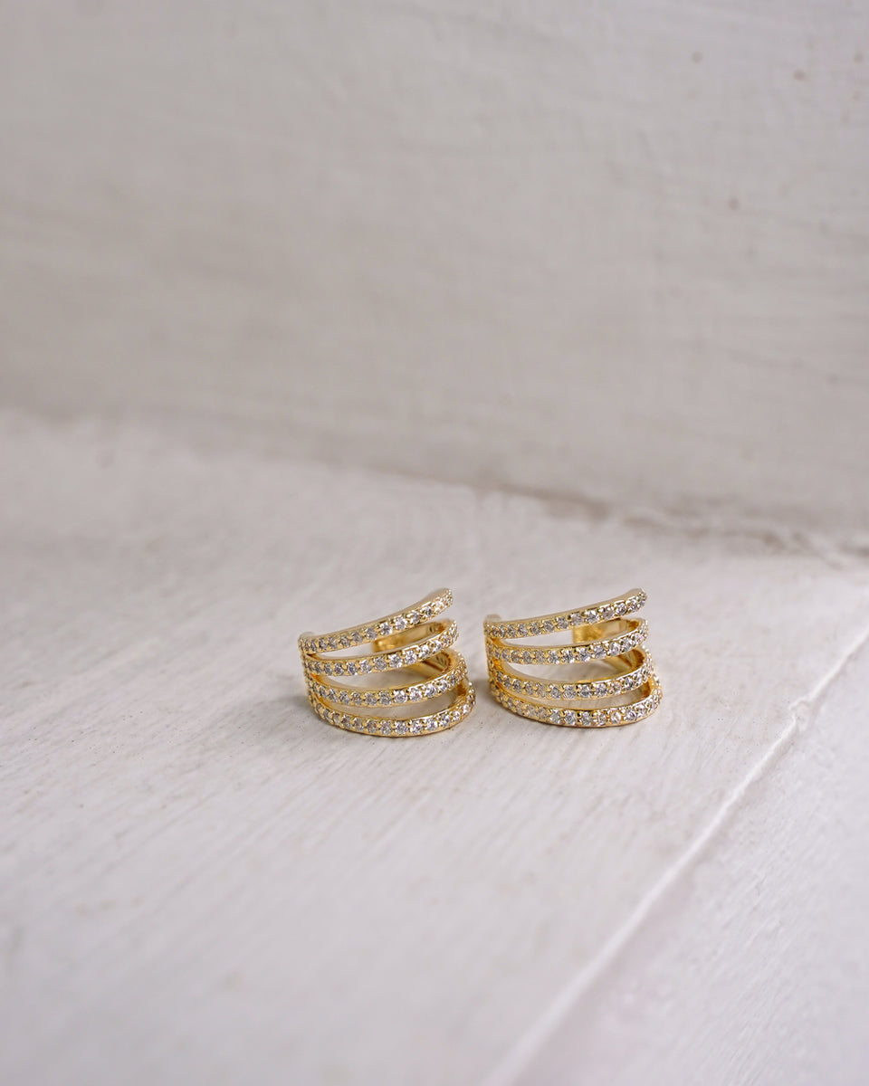 Golden Alloy Multi Designs Earcuff