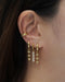 celestial inspired ear party from the hexad featuring stellar ear cuff, aurora dangle earrings and nova dangle earrings