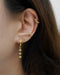 create a multi-piercing ear stack with the hexad's no piercings required ear cuffs