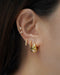 dress your helix with no piercing required kara ear cuff in gold from popular jewellery brand the hexad