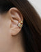 style the hexad's new geology mismatched ear cuffs set of two for a beautiful statement ear stack